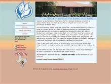 Tablet Screenshot of jmjassistedliving.com